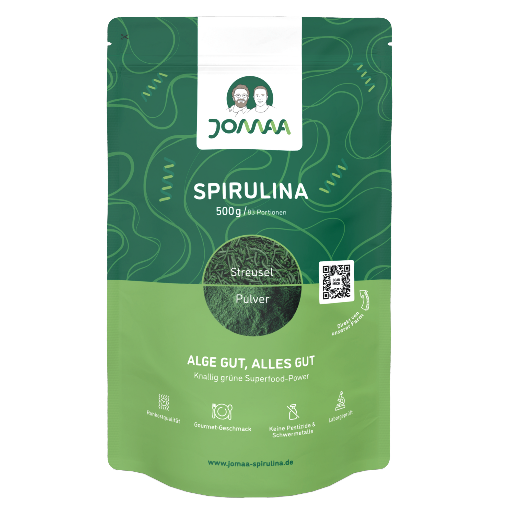 Poudre de spiruline
