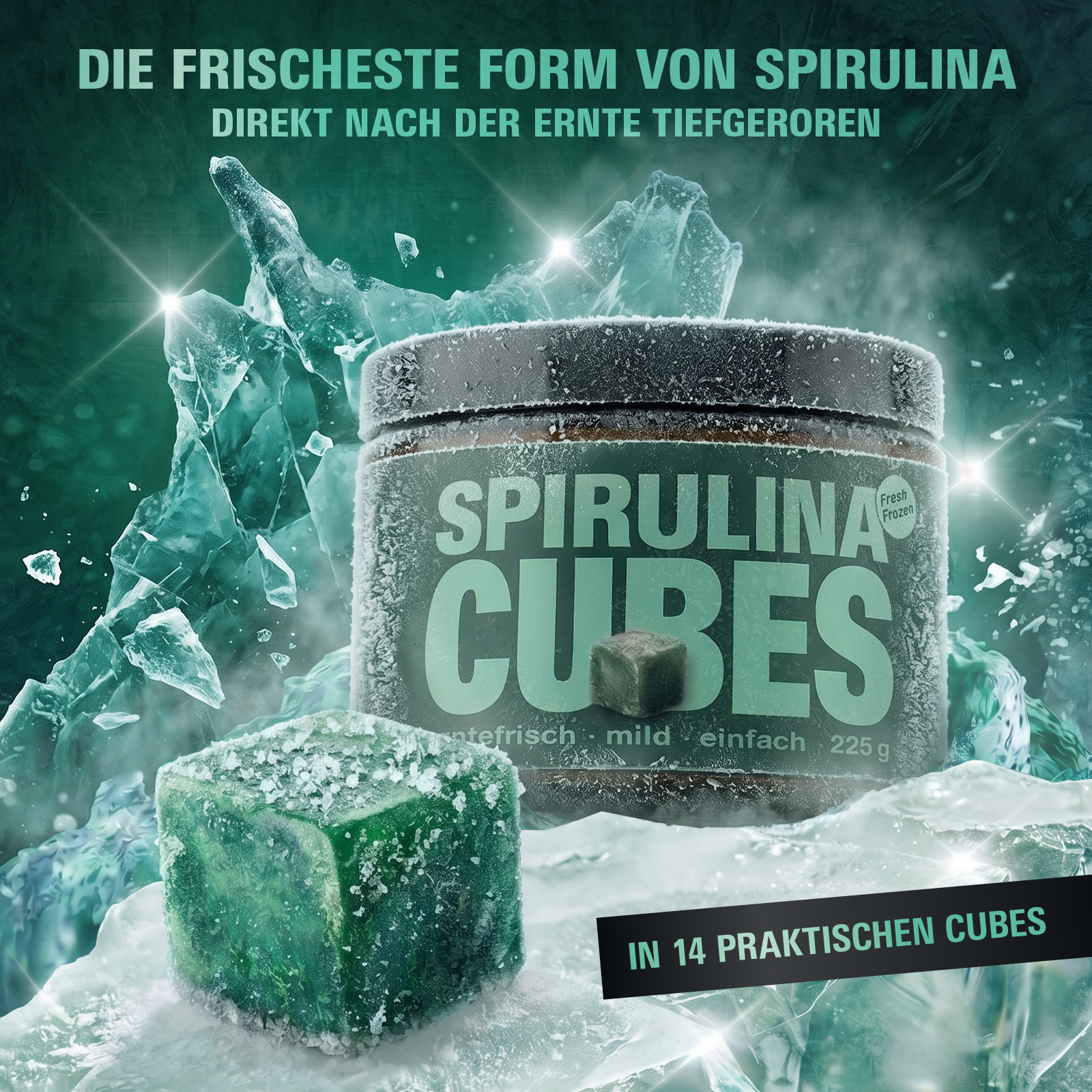 Spirulina Cubes