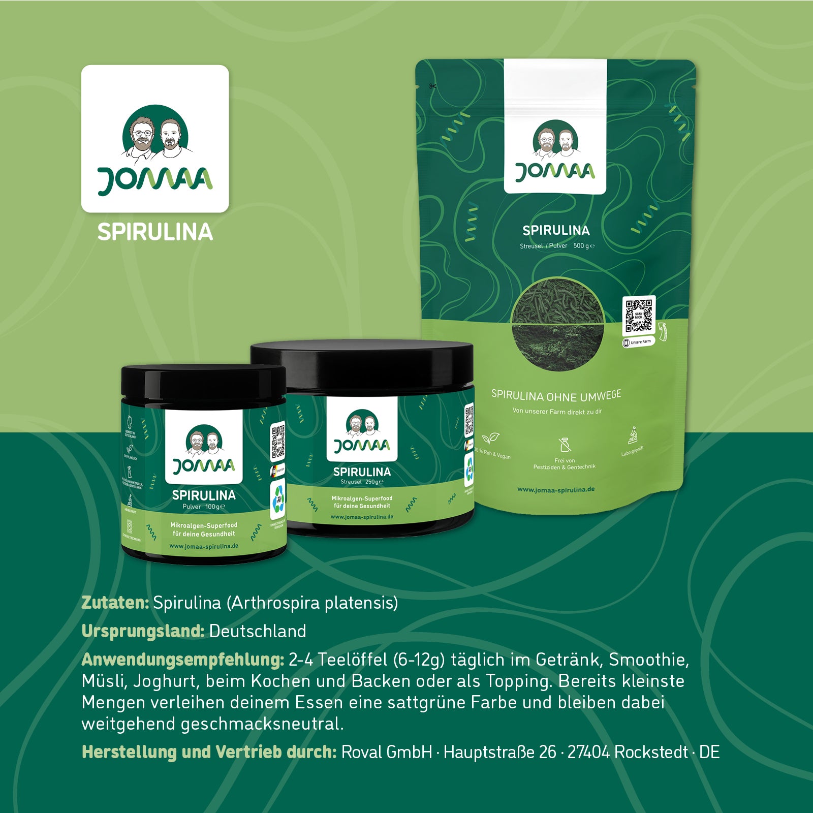 Poudre de spiruline