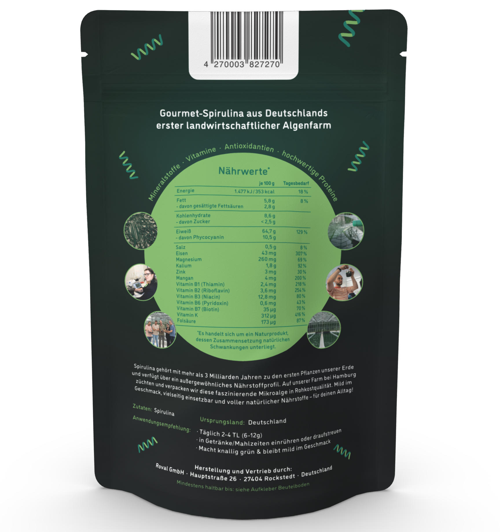 Spirulina - Pulver