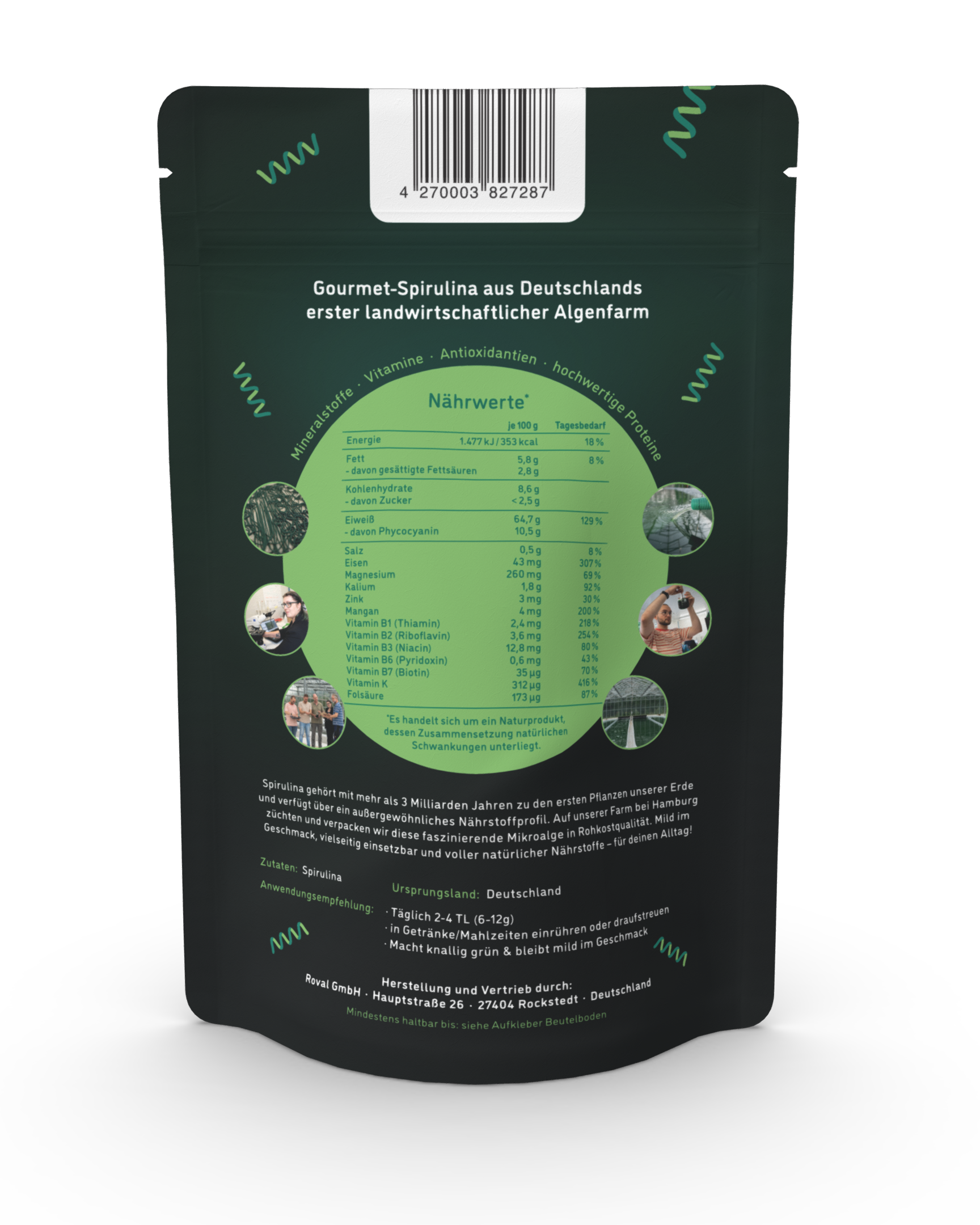 Spirulina - Streusel